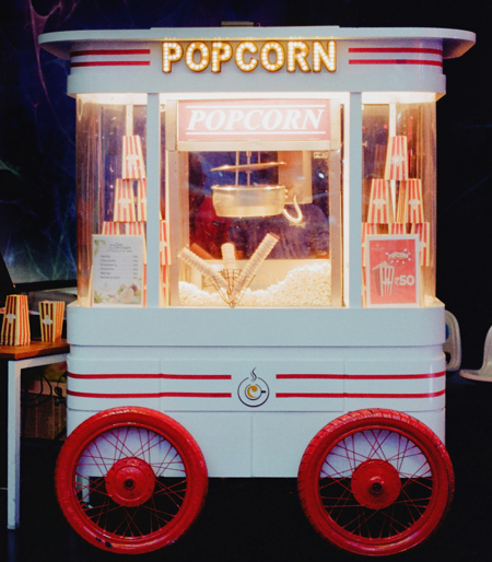 Popcorn cart