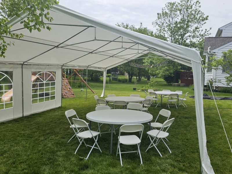 20x30 Large Tent Installation