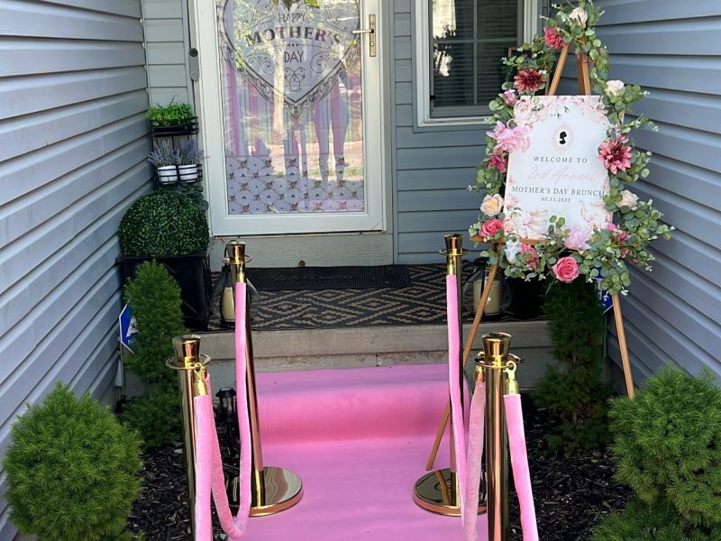 Event Pink Stanchion