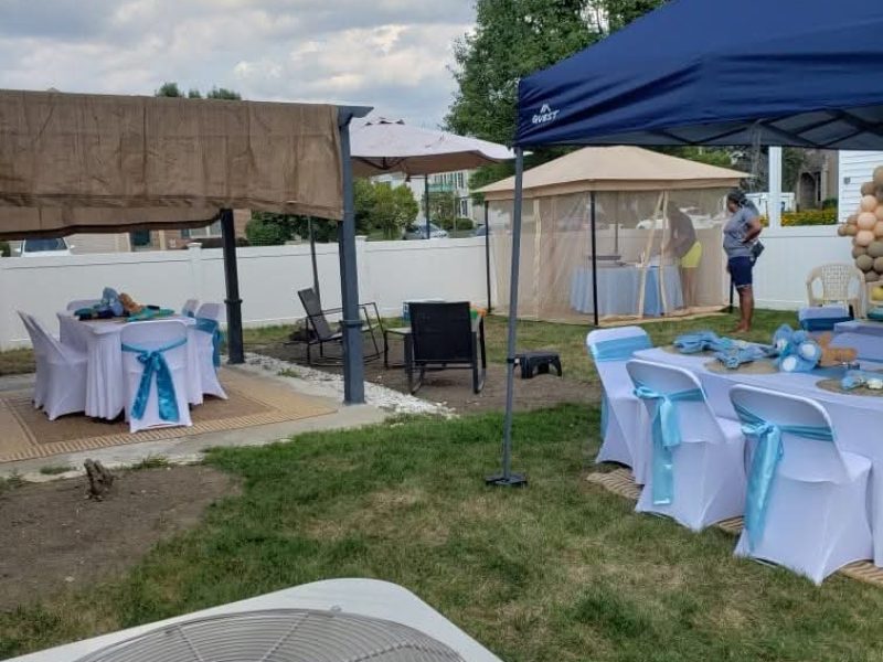 Outdoor Event Design Setup